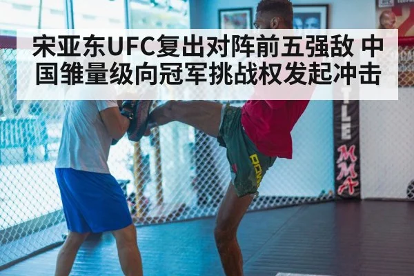 MMA training gym